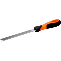  Finder Bastard Cut Mill Lima plana de 8 pulgadas con acero  endurecido de alto carbono, agarre ergonómico, mango de plástico, lima  plana para afilar molino o sierras circulares, ideal para madera, 