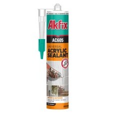 SILICONA AKFIX ACRIL.BLANCA...